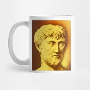 Lucretius Golden Portrait | Lucretius Artwork 6 Mug